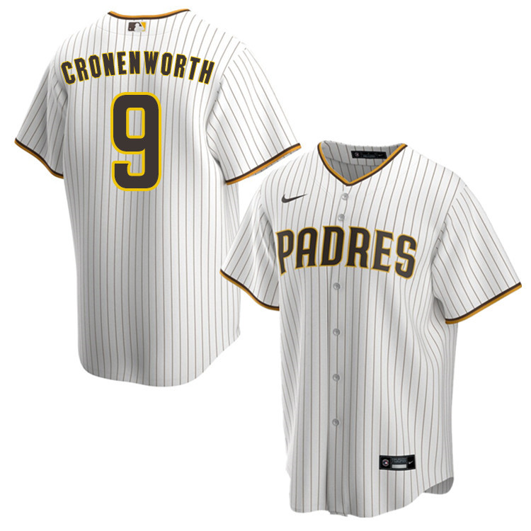 Nike Men #9 Jake Cronenworth San Diego Padres Baseball Jersey Sale-White